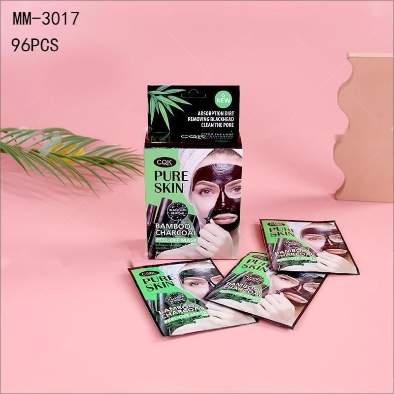 MASCARILLA NEGRA BAMBOO (10 PZAS)