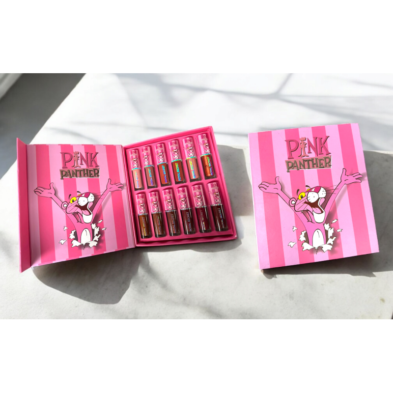 LABIALES PANTERA ROSA (12 PZAS)