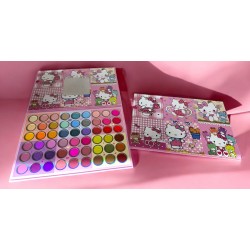 PALETA DE SOMBRAS KITTY GRANDE CON ESPEJO (1 PZA)