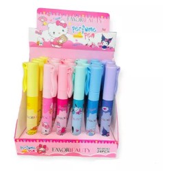 PERFUME PLUMA SANRIO CON 24 PZ