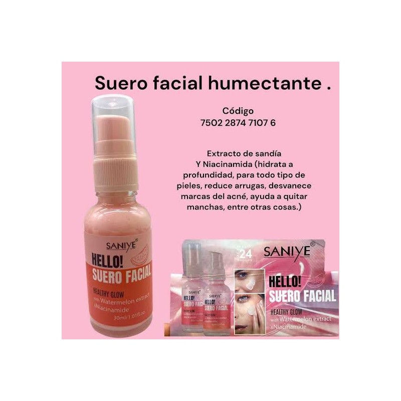 HELLO SUERO FACIAL