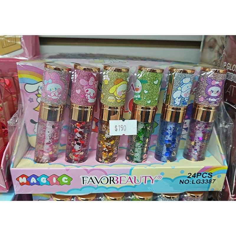 Magic Lip Gloss Sanrio (24 Pzas)