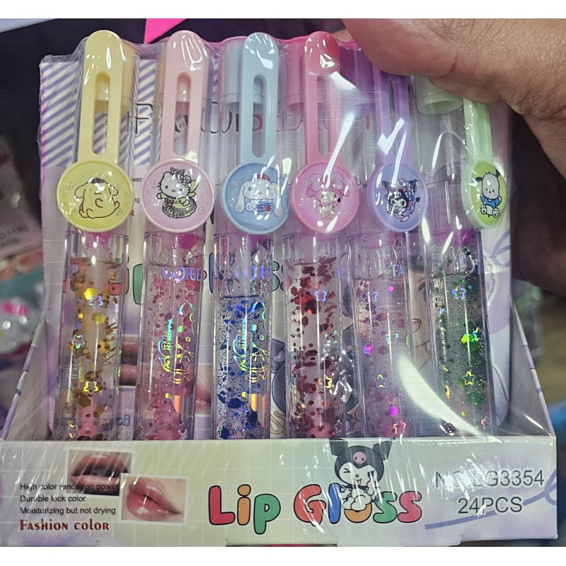 GLOSS SANRIO NUEVO PAQUETE (24 PZAS)
