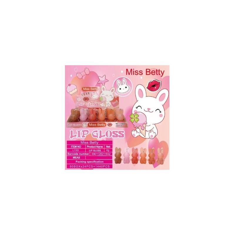 GLOSS CONEJO (24 PZ)