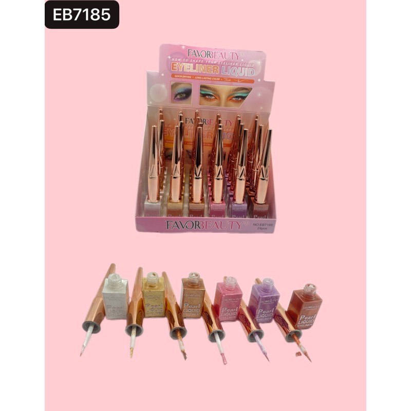 DELINEADOR CON GLITTER (24 PZ)