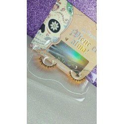 PESTAÑAS CON PIEDRA DIA DE MUERTOS ULTRAMO (12 PZ)