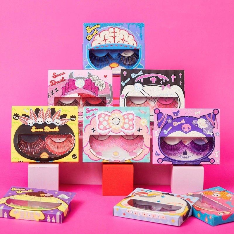 PESTAÑAS SANRIO DIA DE MUERTOS ULTRAMO (10 PZ)