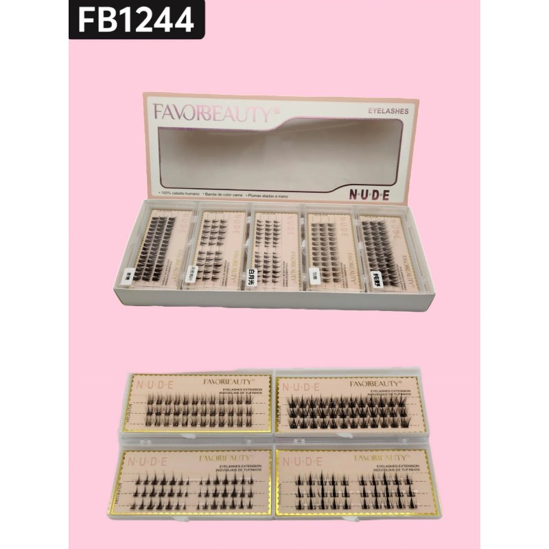 PAQUETE PESTAÑAS ( 10 PAQUETES)