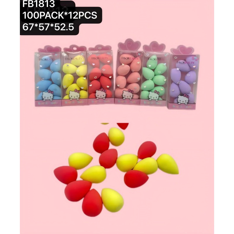 PAQUETE ESPONJAS 12 PZ