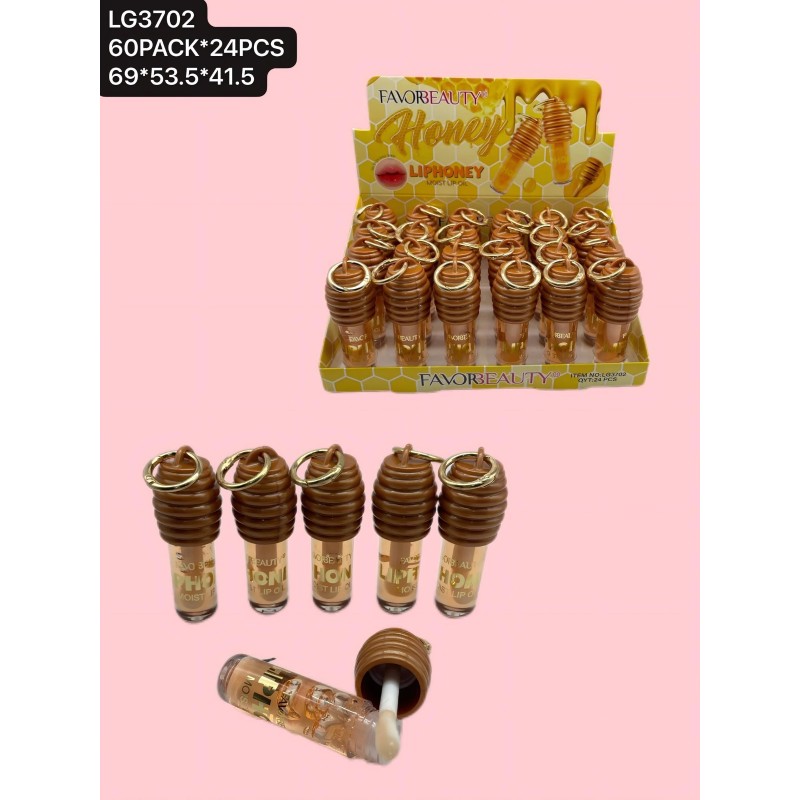 LIPHONEY GLOSS FAVOR BEAUTY (24 PZAS)