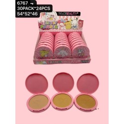 POLVO COMPACTO SANRIO (24 PZ)