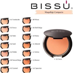 POLVO COMPACTO BISSU (1 PZA)