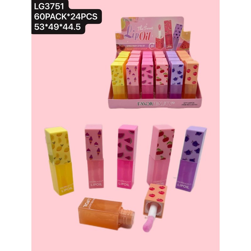 GLOSS FRUTALES (24 PZ)