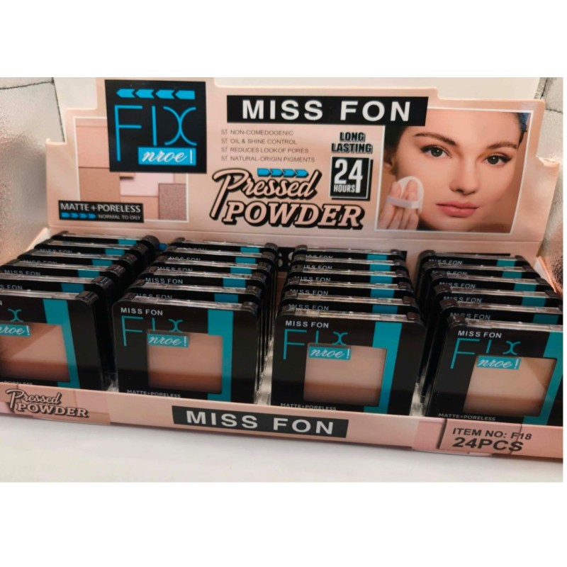 POLVO COMPACTO FIX (24 PZ)