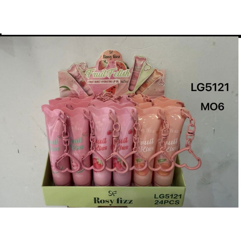 GLOOS FRUTAL CON LLAVERO (24 PZ)