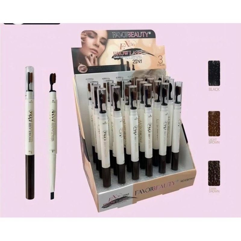 DELINEADOR DE CEJAS EX36 BROWLASH (24 PZAS)