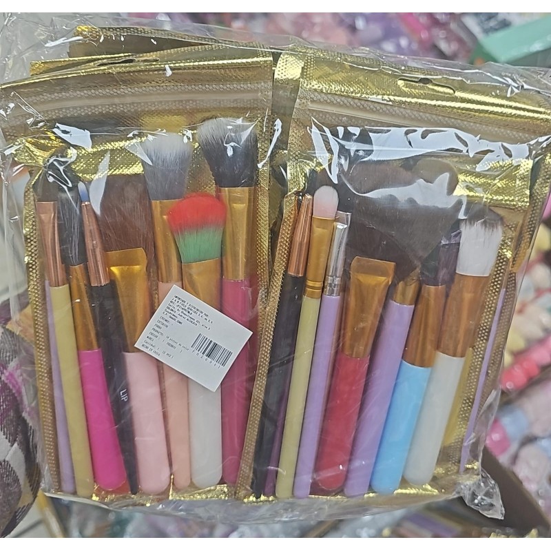 PAQUETE DE BROCHAS COLORES (12 PAQUETES)
