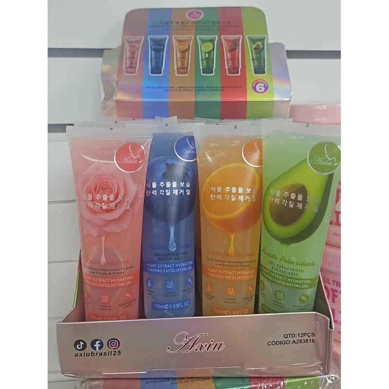 PAQUETE EXFOLIANTES FRUTA (12 pza)