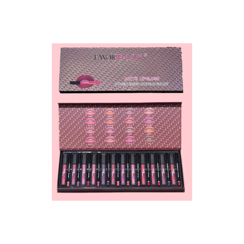LABIAL CON DELINEADOR ROUGE (12 PARES)