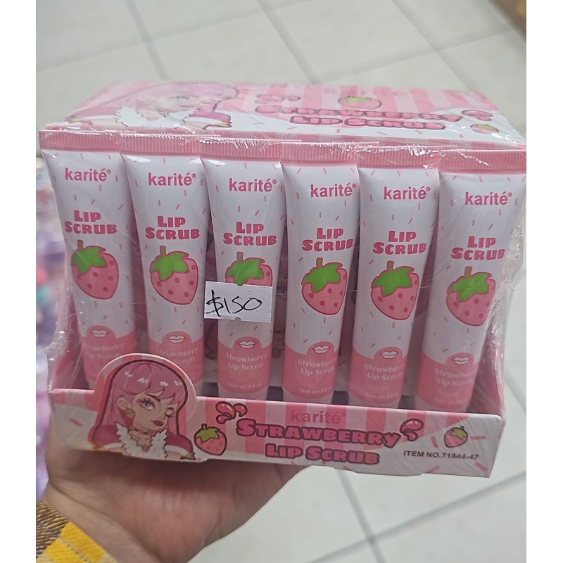 LIP SCRUB FRESA (24 PZA)