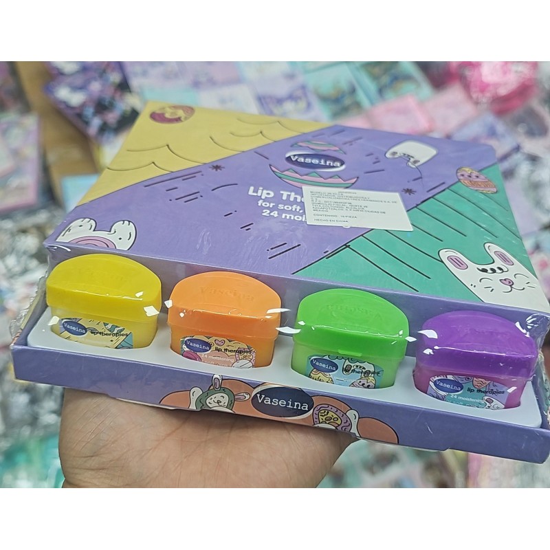 LIP BALM VASELINA CONEJITO (24 PZ)