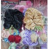 SCRUNCHIES CON TULIPAN (12 PZ)