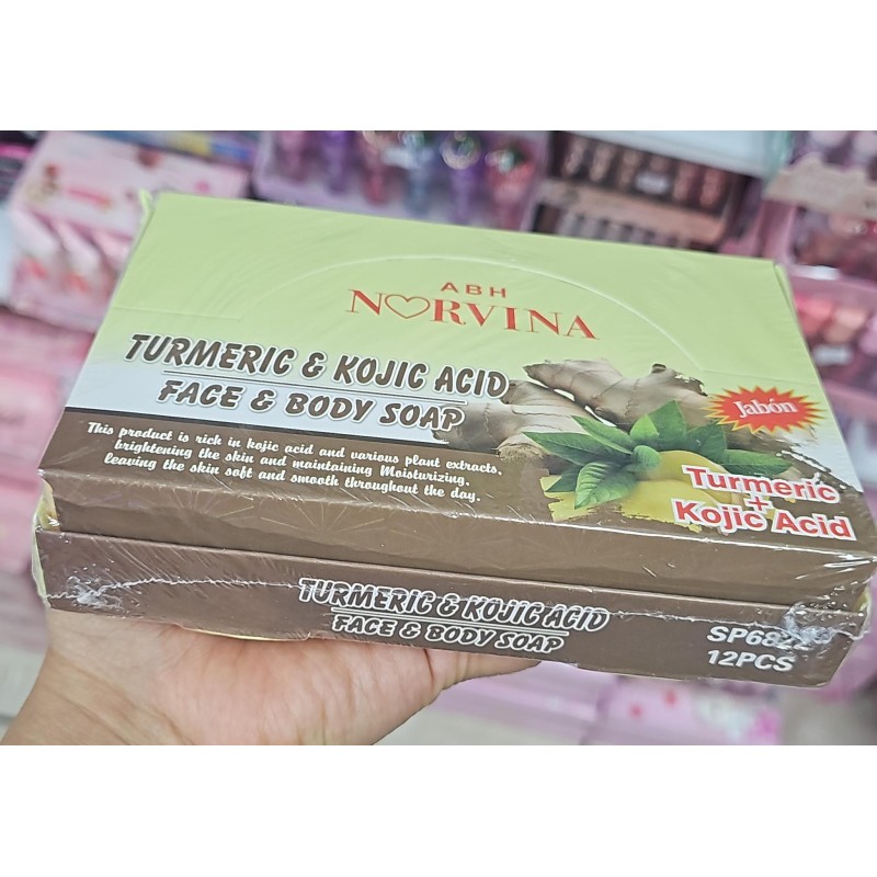 JABON JENGIBRE NORVINA (12 PZA)