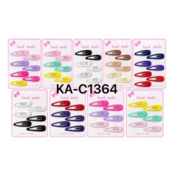 BROCHE CABELLO COLORES 12 PAQ