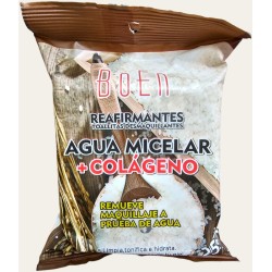 TOALLAS DESMAQUILLANTES BOEN CON AGUA MISCELAR  (1 PZA)