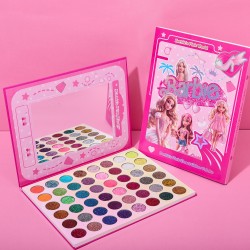 PALETA DE SOMBRAS GLITTER BARBIE GRANDE (1 PZA)