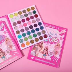 PALETA DE SOMBRAS GLITTER BARBIE GRANDE (1 PZA)