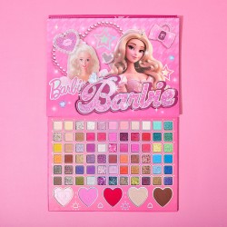 PALETA DE SOMBRAS BARBIE GRANDE CON RUBOR (1 PZA)