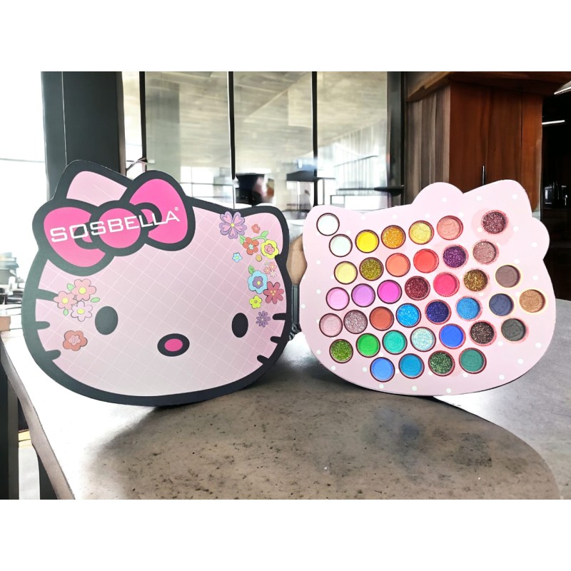 PALETA DE SOMBRAS KITTY CIRCULO GRANDE (1 PZA)