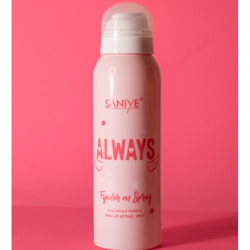 FIJADOR EN SPRAY ALWAYS SANIYE (1 PZA)